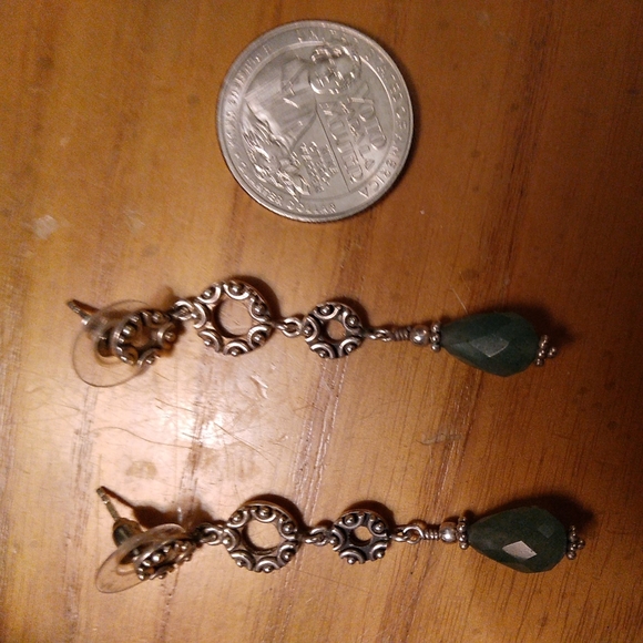 Vintage Joan Rivers Sterling Silver 925 India Tourmaline Stone - Picture 7 of 12